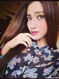 Shu Wen, a Chinese Russian mixed blood student of Fu Normal University, became popular and took photos in private(18)